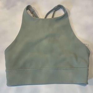Sage colored Lululemon sports bra size 8